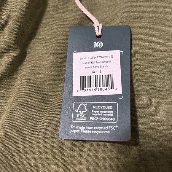 tentree Jumpsuit, “Olive Branch” - Picture 2 of 4